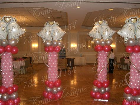 Wedding Columns Balloon Columns Wedding Balloon Decorations Balloon