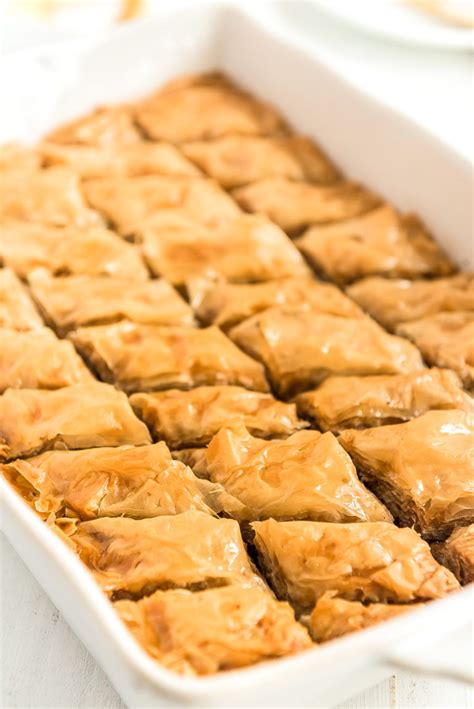 Easy Baklava Recipe - Sugar and Soul