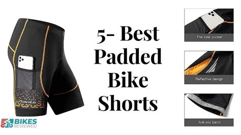 5 Best Padded Bike Shorts