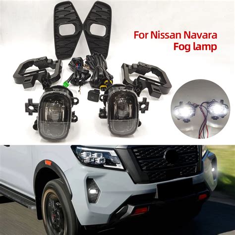 Juego De Luces LED Antiniebla Para Coche Nissan Cubierta De L Mpara