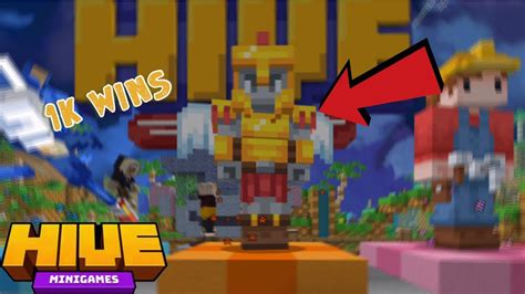 Hive Giveaway Grinding To 1K Wins In SkyWars Ep 1 Minecraft Bedrock