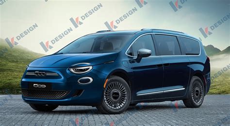 CGI Fiat Grand 500e Makes Our Chrysler Pacifica EV Minivan ‘Dreams ...