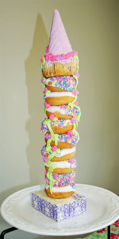 Dreaming Of Stitches Rapunzels Birthday Doughnut Tower