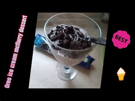 Oreo Ice Cream Homemade Mcflurry Lody Oreo Mcflurry How To Make