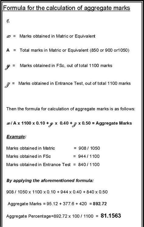 How To Calculate Aggregate Percentage For UHS MCAT Test