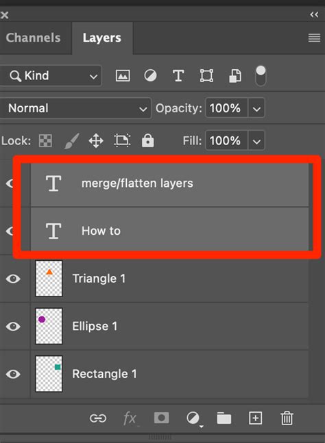 How To Merge And Flatten Layers In Photoshop Tutorials