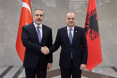 Visit Of Foreign Minister Hakan Fidan To Albania January