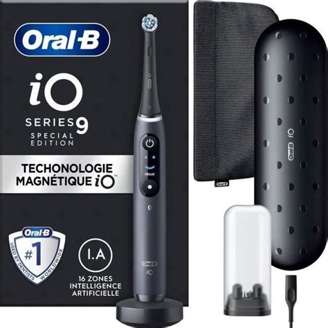 Oral B Io 9 Elektrische Tandenborstel Speciaal Voor Bluetooth Zwart