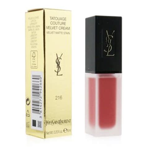 Yves Saint Laurent Tatouage Couture Velvet Cream Matte Liquid Lipstick Nude Emblem