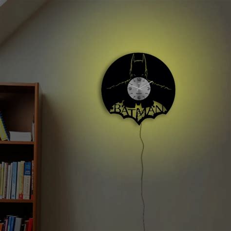 Batman Dark Vinyl Wall Clock - Paperboat