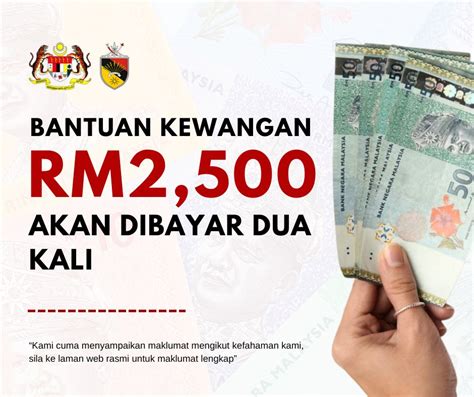 Bantuan Kewangan Rm Dibayar Dua Kali Kepada Senarai Penerima Ini