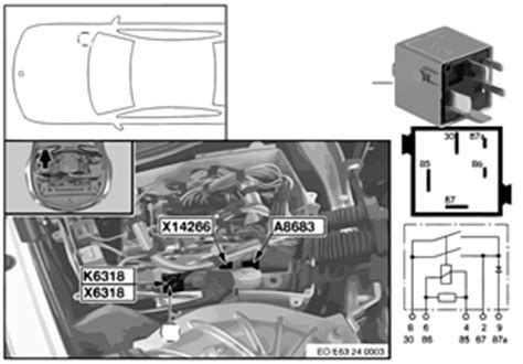 Load Shedding Relay For Terminal 15 K9 BMW 6 E63 645Ci N62 USA