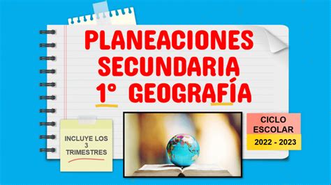 Planeaciones De Geograf A Secundaria Anal Ticas