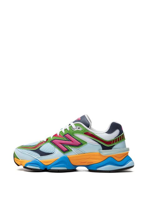 New Balance 9060 Beach Glass Pink Sneakers Green Farfetch