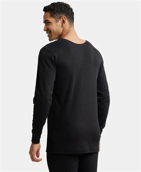 Jockey Men S Super Combed Cotton Rich Full Sleeve Thermal