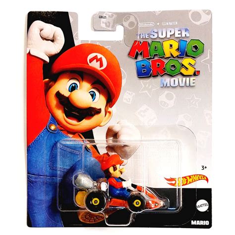 Miniatura Hot Wheels Super Mario Bros Movie Original Mattel Escala Shopee Brasil