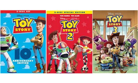 Toy Story 1 2 3 Dvd - ToyWalls