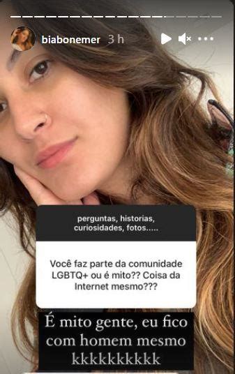 Bia Bonemer expõe sexualidade após caso filha de global Fico