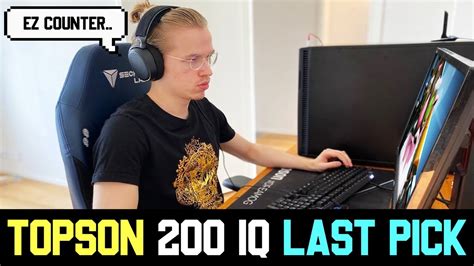 Topson 200 IQ Last Pick SNIPER Vs INVOKER Mid DOTA 2 YouTube