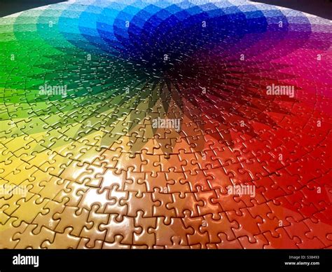 Completed jigsaw puzzle Stock Photo - Alamy