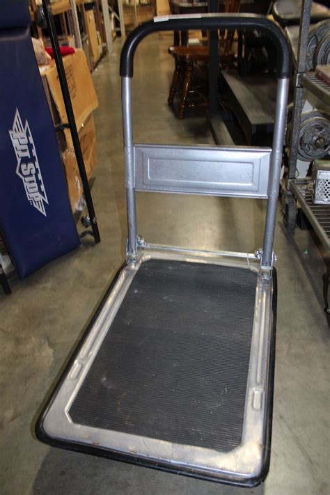 Folding Handle Four Wheel Cart Dolly