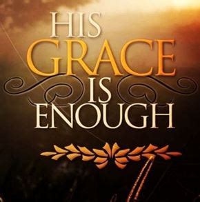 GODS SUFFICIENT GRACE Conclusion Roy S Covenant Corner