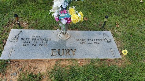 Bert Franklin Frank Eury Find A Grave Memorial