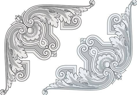 Classical Medieval Border Frame Vector Vectors Graphic Art Designs In