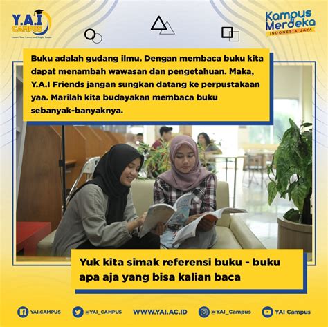 Rekomendasi Buku Yang Wajib Dibaca Oleh Mahasiswa Universitas