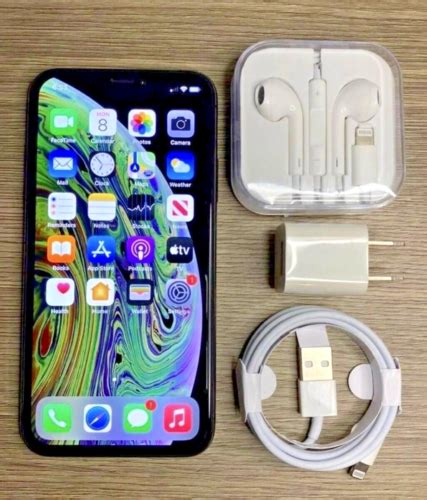 Apple Iphone Xs Max 64gb Space Gray Fully Unlocked Ebay