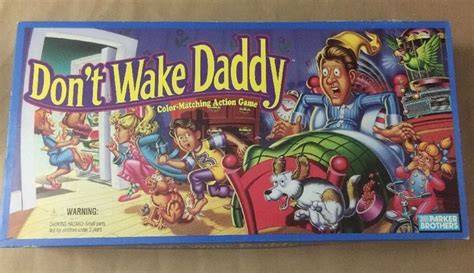 Vintage 1992 Don T Wake Daddy Original Parker Brothers Board Game 100 Complete Vintage Board