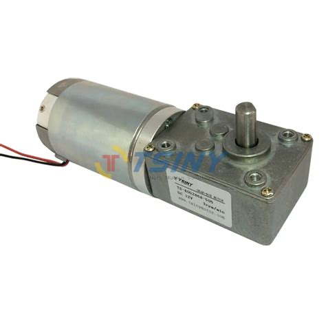 Aliexpress Buy Dc V Rpm High Torque Low Speed Worm Gear Motor