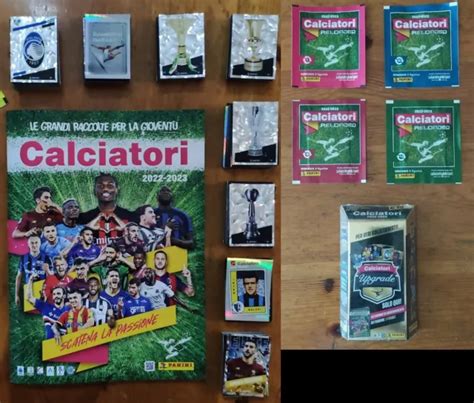 Calciatori Album Cartonato Set Completo Figurine Upgrade