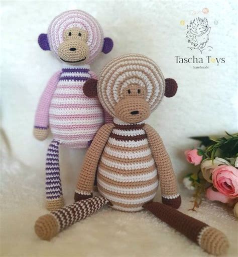 H Kel Affe Amigurumi Affe Geh Kelt Kuscheltier Affe Etsy De