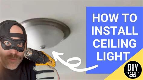 ️🔥 How To Install Flush Mount Ceiling Light Step By Step Instructions