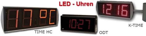 Led Uhren Displays Fard Lighting Gmbh