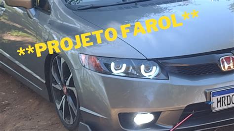 FAROL ANGEL EYES CIVIC QUANTO CUSTA GENESISGARAGE Hondacivic