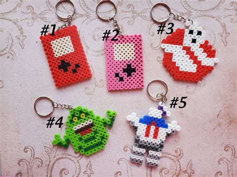 Minecraft Keychains Perler Bead | eduaspirant.com