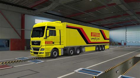 Manetdev — Przyczepa Pirelli Ciężarówka 146 Ets2 Ets2 Mody Ats Mod