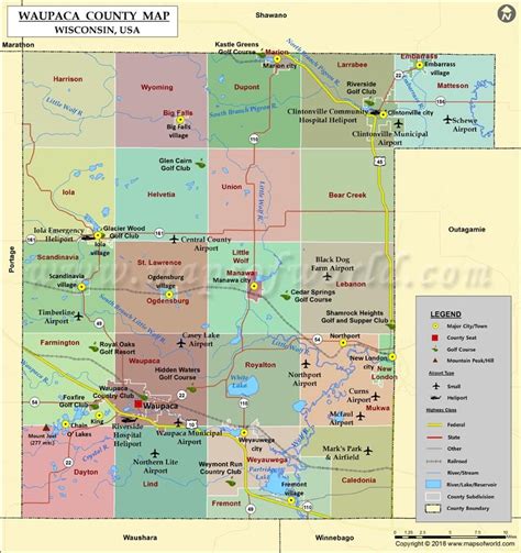 Waupaca County Gis Map Ettie Janetta