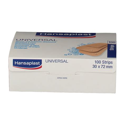 Hansaplast Universal Strips Mm X Mm Wasserfest Shop Apotheke At