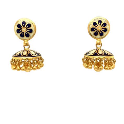 Traditional And Fancy Designer Gold Earrings At Rs 30000pair In Varanasi