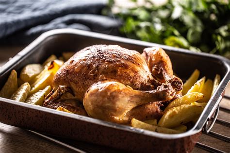 Recette De Poulet R Ti Citron Confit Au Airfryer Marie Claire