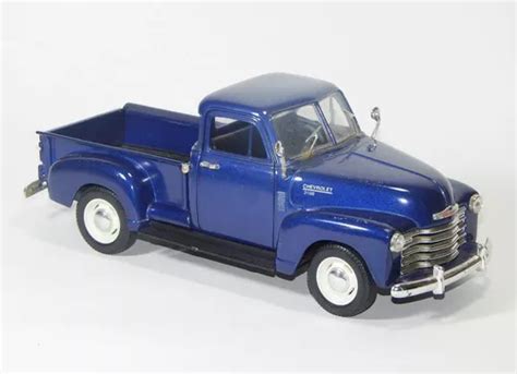 Miniatura Welly Pick Up Chevrolet Azul 1953 Escala 1 24 MercadoLivre