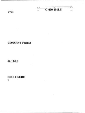 Fillable Online Lm Doe Consent Form Enclosure U S