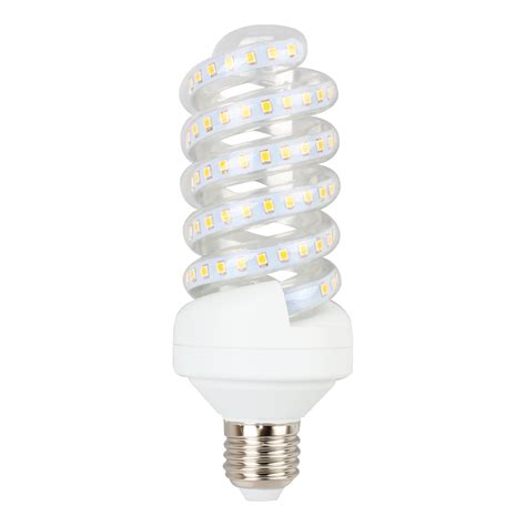 Lampadina Led E Spirale W Bianco Caldo K Ledleditalia It