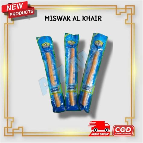 Jual Siwak Kayu Al Khair Sewak Miswak Al Khoir Ukuran Besar Di Lapak