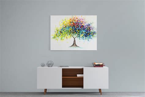 Tree of Life Canvas Wall Art Tree of Life Wedding Gift - Etsy