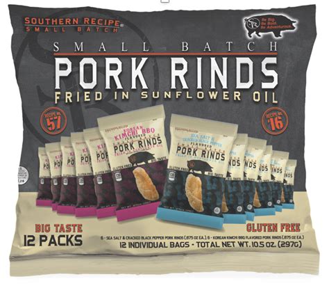 Southern Recipe Small Batch Releases Pork Rinds In 12 Packs