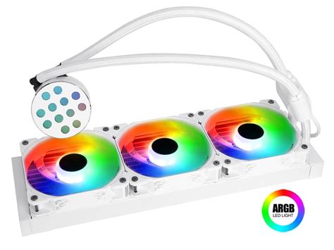 Sama 360mm Argb Cpu Water Cooler All In One Liquid Cooler Pwm Fans For Amd Intel Atx Matx